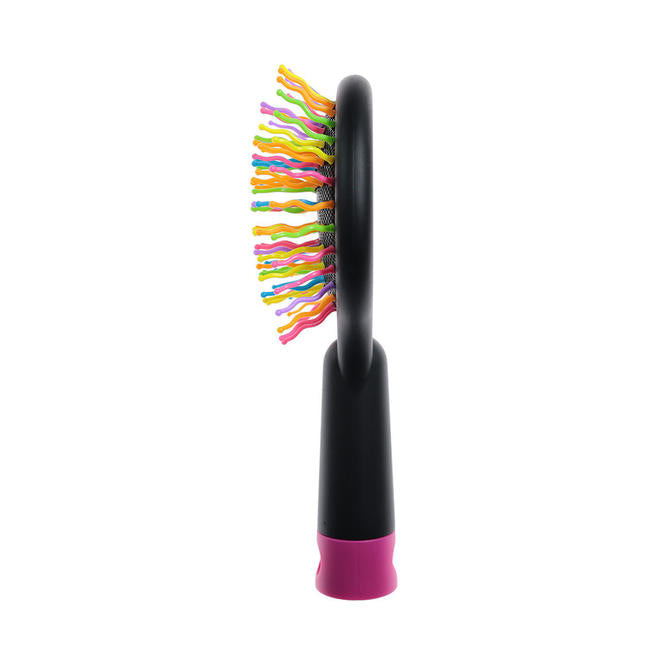 Rainbow Volume Anti-Static Magic Hair Brush With Mirror - LIVINGbasics®