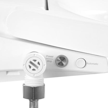 Electronic Bidet Toilet Seat, Instantaneous Water Heating, Heated Seat, Elongated - LIVINGbasics®