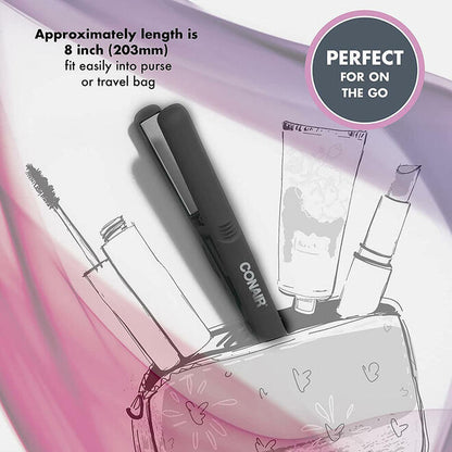 Dual Voltage 1/2" Mini Ceramic Flat Iron - Conair
