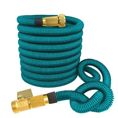 Strongest Expandable Garden Hose With Solid Brass Connector, Expand Up To 25FT, Black - Yardlab™
