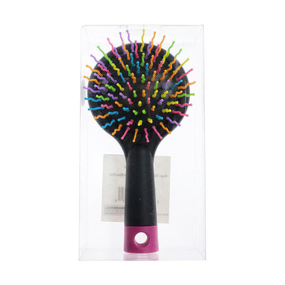 Rainbow Volume Anti-Static Magic Hair Brush With Mirror - LIVINGbasics®